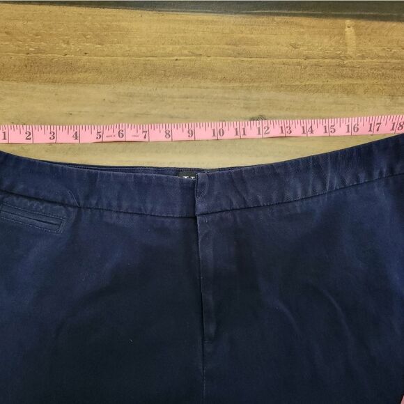 Unlisted a Kennet Cole Production Blue Casual Trouser |Size 16 | Cotton - Picture 5 of 6